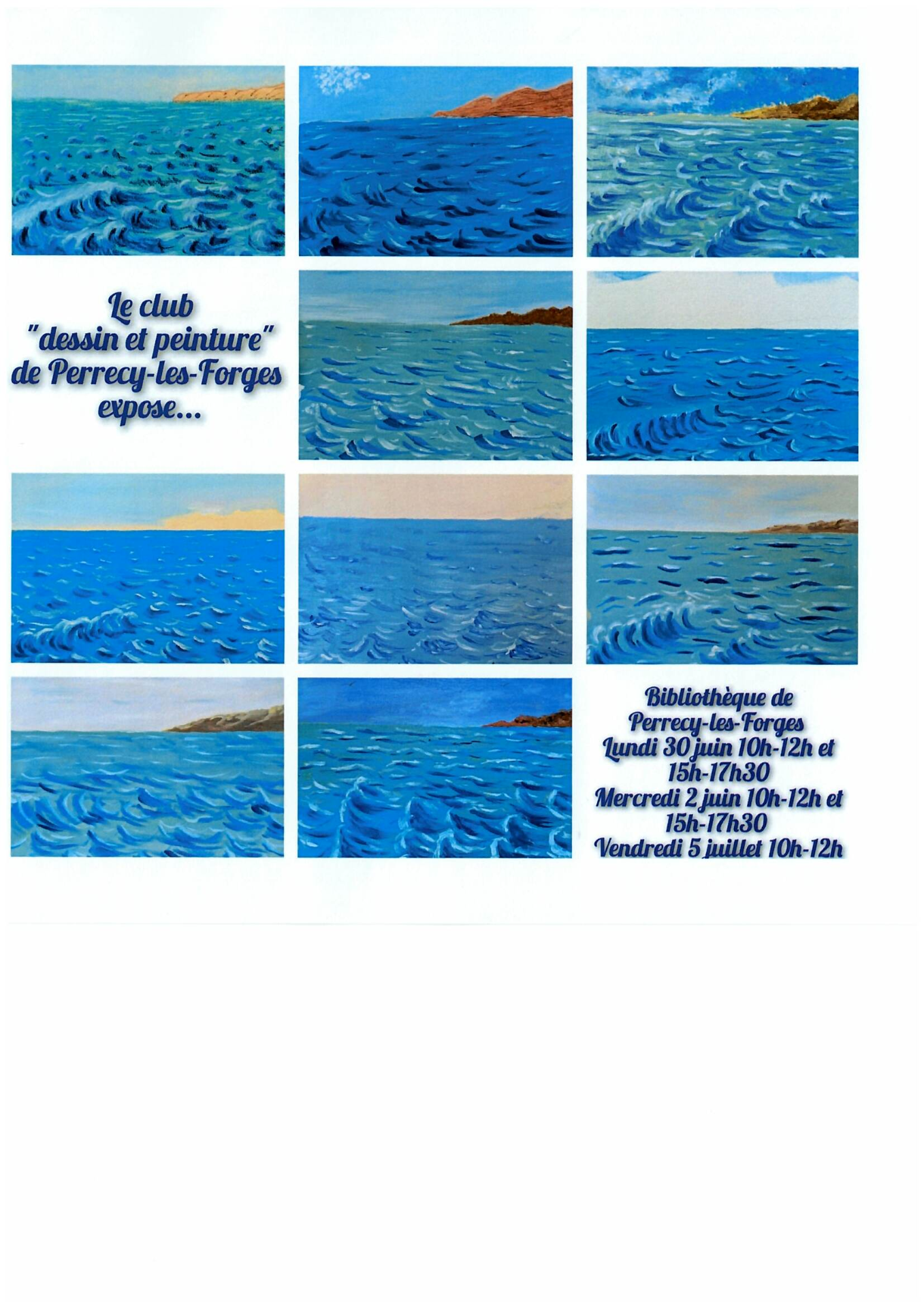 exposition dessin et peinture